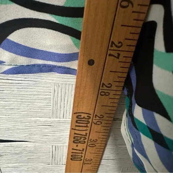 Ashley Stewart, lightweight tunic top, modern colorful bohemian hippie Plus size - Picture 12 of 12